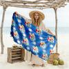 Bluey Bingo Hug Beach Towel Soft Durable Quick-Dry Comfortable Lightweight Portable for Swimming,Beach,Camping, Travel, Beach Accessories,Gym