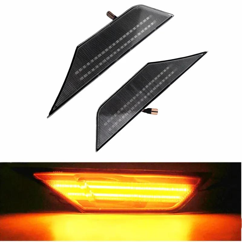 For Honda Civic 10th Gen Sedan/Coupe/Hatchback Repeater Lamp 2PCS Dynamic LED Turn Signal Side Marker Lights Car Accessories