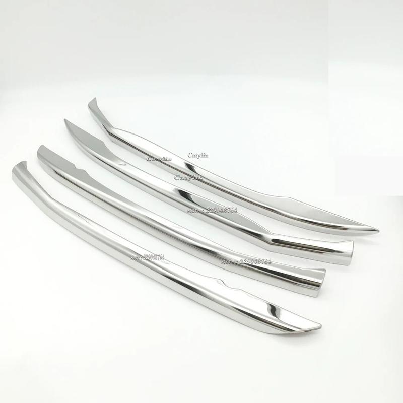 For Toyota Harrier Venza  -2024 Car Front Bumper Corner Cover Trim anti-rub Lip Molding Cover Fram Styling Accessories