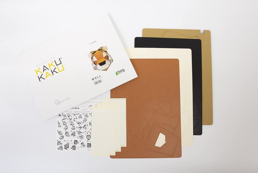 Bogcraft Design Accessory Tiger L Assembled Interior KAKUKAKU Kakukaku WALL TIGER L Size