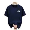 Summer New Loose Short Sleeved T-shirt, Fashionable Couple Casual Round Neck Printed Top, Suitable for Both Men and Women