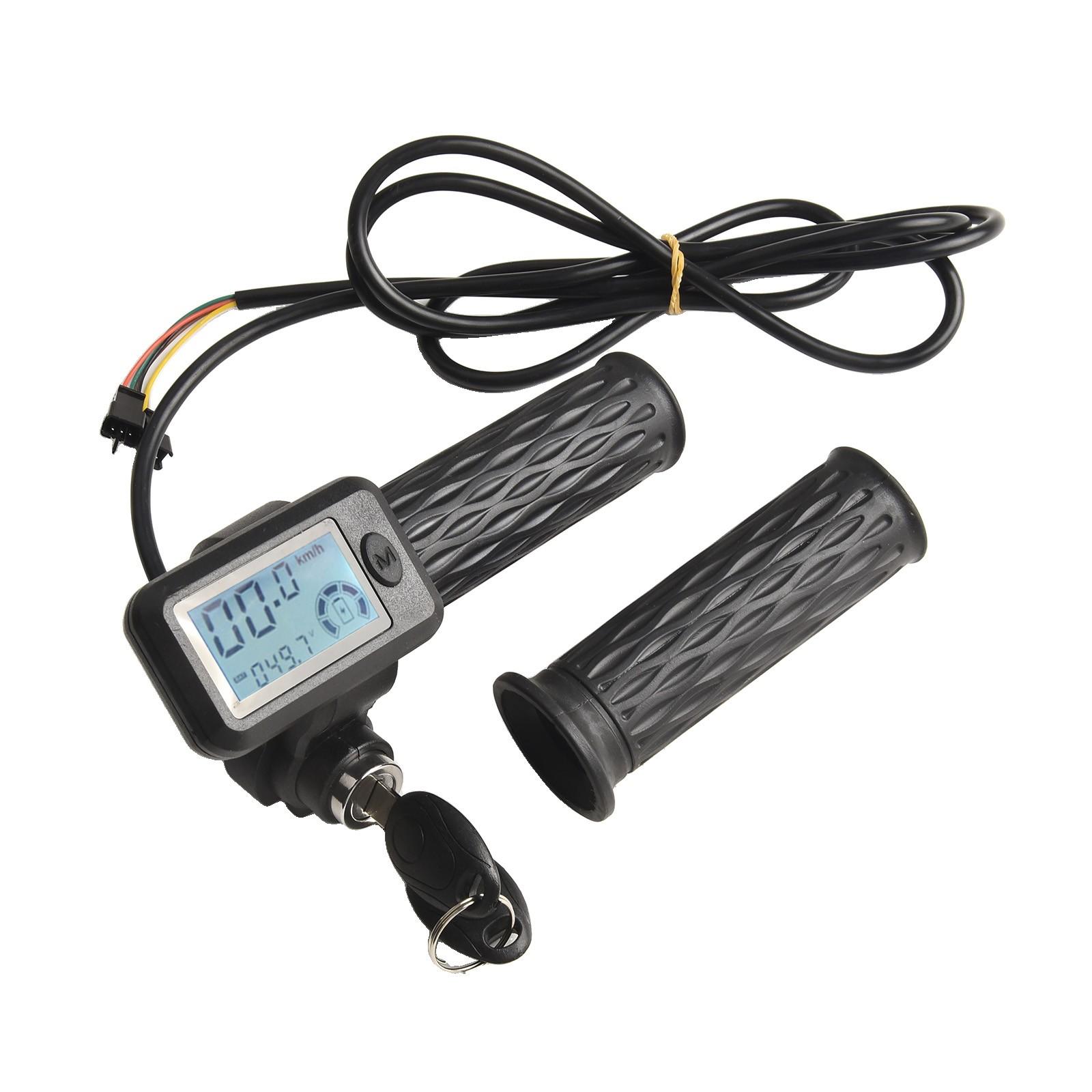 

Scooter LCD Display Throttle Controller Handlebar Display 6-wire