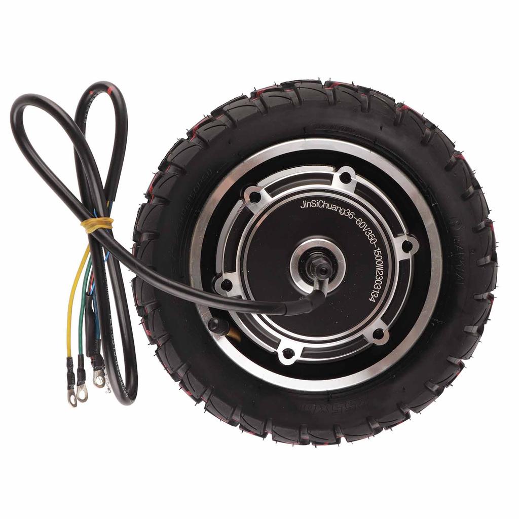 10inch Wheel Hub Motor 36V‑60V 350W‑1500W Drive Motor Assembly Conversion Kit for Electric Motorcycle Off Road Bicycle
