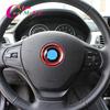Color My Life Car Styling Steering Wheel Decoration Trim Sticker Case for BMW E39 E36 E60 E90 E34 E46 Aluminium