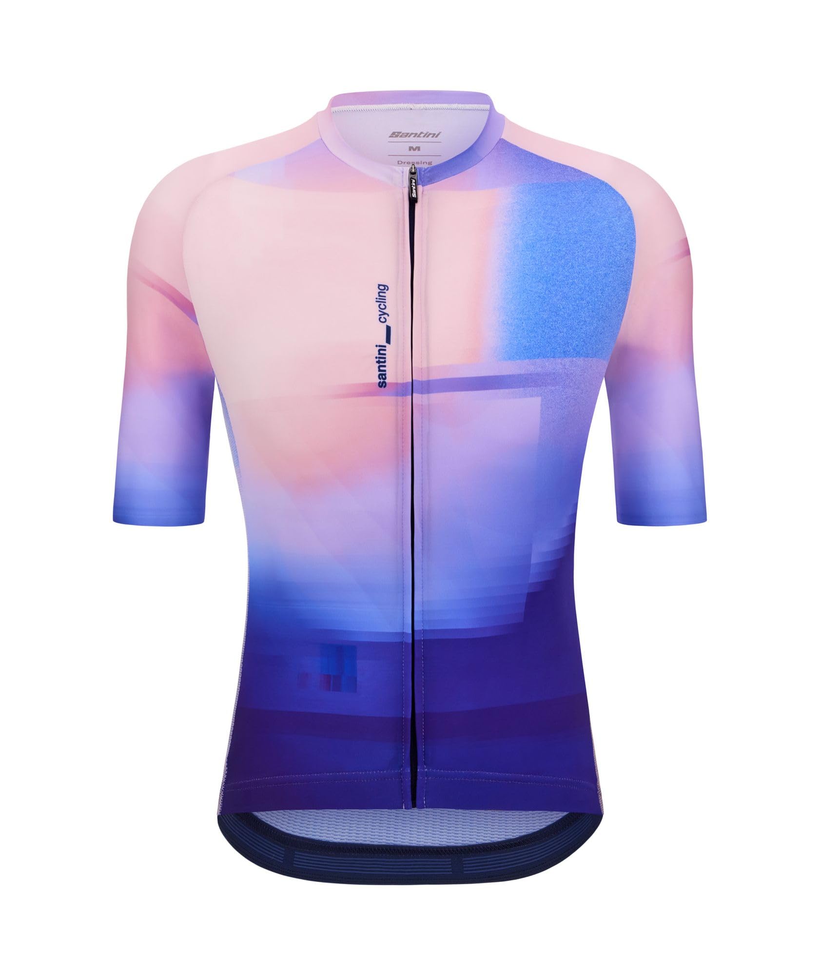 

Santini LUCE Велосипедная облегающая майка с ярким цветом сзади 5S94275CLUCE, Унисекс, Быстросохнущая, Облегающая, Карман, Дизайн, Синий/Розовый (Размер 2XL), [Аутентичный]