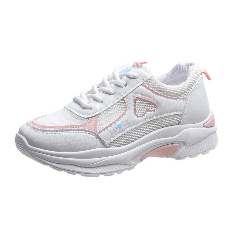 Dad Shoes Girl 2025 Spring and Summer New Muffin Single Shoes Versatile Fashion Thick Sole Height Increase Comfortable Casual White Shoes