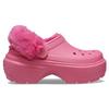 Crocs Eva Comfortable Trendy Snow House Warm Cotton Clogs Women Clogs Bright-Pink 208546-6VZ