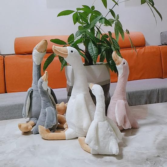 40/50/60cm Sleeping Accompany Adorable Exquisite Long Neck Cute Goose Soft Throw Pillow Plush Doll