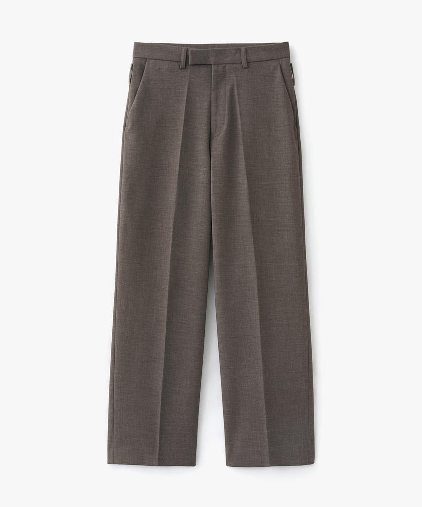 Le Mad Low Belt Loop Trousers - Brown