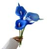 Calla Lily Artificial Flower Moisture-retaining PU Hand Feel Bouquet, Bride's Hand Bouquet, Wedding Artificial Flower Shooting Props