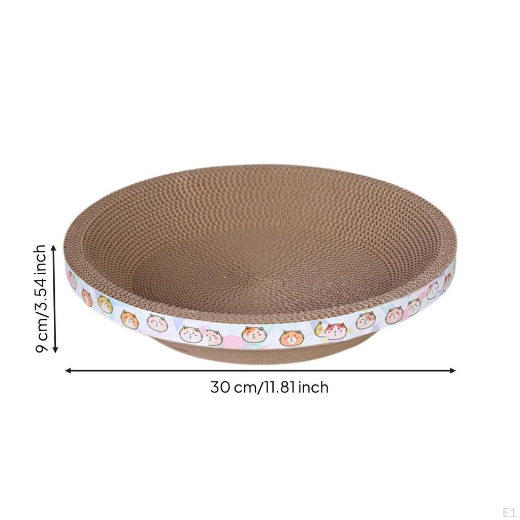Corrugated Cat Scratcher Bed Concave Lounge Comfortable Pet