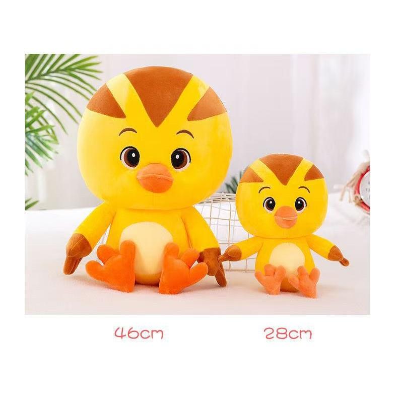 Cute Chicken Squad Plush Toy Chicken Family Set Doll Children Sleeping Hug Birthday Gift