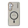 Luxury Magnetic Matte Translucent Armor Case For Samsung S25 S24 S23 S22 S21 Ultra Plus S24 FE S23FE S21FE S20FE S25 Edge Cover