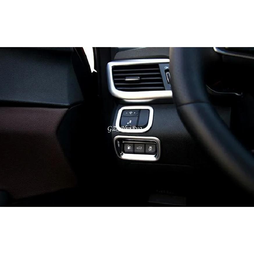 2 pcs / set Headlight Switch Cover+Rear Trunk Switch Button Cover For Kia Optima K5 2016
