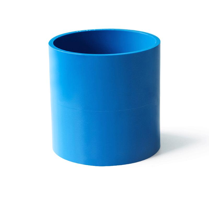 PVC tvarovky pro vodovodní potrubí: Spojky pro akvárium, Průtok vody nahoru/dolů, Průchozí, Velikosti 20-315