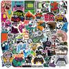 10/30/50pcs Vintage Video Game Joystick Stickers Cartoon for Skateboard Laptop Motorcycle Cool Gamepad Waterproof Sticker Decals