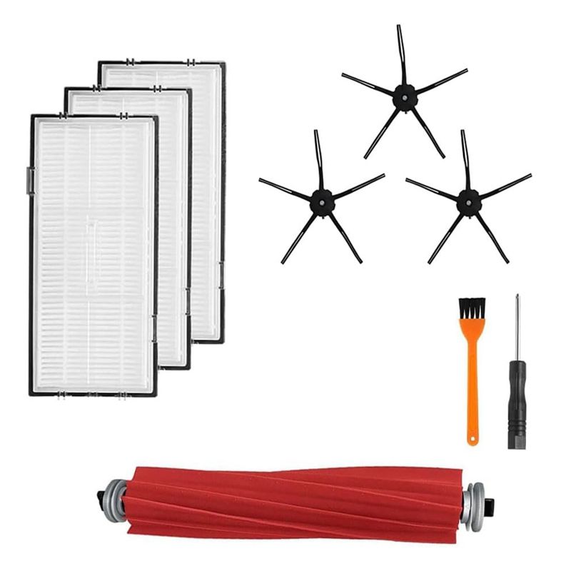 

AEE4-For Xiaomi Roborock S7 S7+ S7 Maxv, S7 Maxv Plus T7S T7 Plus T7S Plus Robot Vacuum Main Side Brush Hepa Filter Parts
