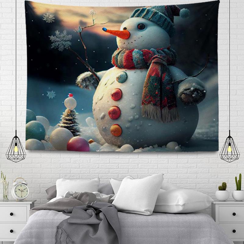 Weihnachtsserie zum Aufhängen, Stoffteppich