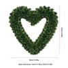 Simulatie Kunstmatige Groene Bladeren Krans Plastic Kunstmatige Groen Tuinborden voor Cadeaus Jubileum Bruiloft Diner Decoratie