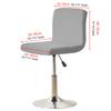 Waterproof Bar Chair Cover Short Back Bar Stool Seat Covers Slipcovers Hotel Banquet Dining Small Size Chair Case Solid Color