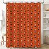 Bathroom Shower Curtain Floral Vintage Washable Fabric Liner Waterproof Decor Set