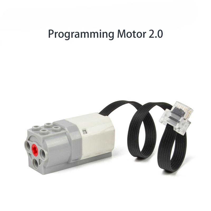 Moc M Xl L Motor Servo Power Functions Motor High-Tech Parts Multi Tool Pf 8293 8883 Model Building Blocks Compatible With Lego