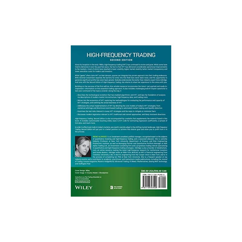 HighFrequency Trading: A Practical Guide To Algorithmic Strategies and Trading Systems
