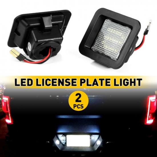 2x LED White License Plate Lights 6000k Waterproof Fit 2001-05 Lexus IS300 Sedan