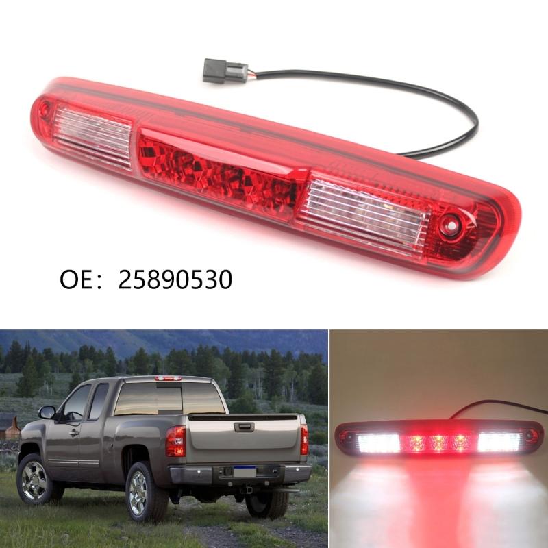 25890530 LED Tail Brake Light High Mount 3rd Light Replacement Accessories Third Stop Lamp for 1500 2007-2013