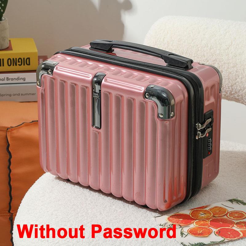 14 Inch Handheld Zipper Luggage Mini Waterproof Travel Suitcases New Portable Luggage Storage Boxes Makeup Suitcase Kids Luggage