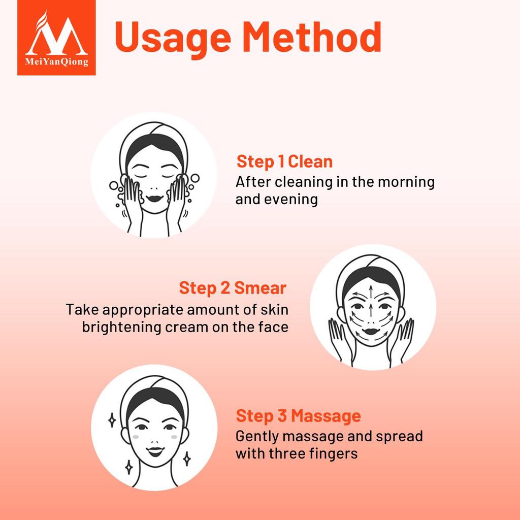MeiYanQiong Bright Skin Cream Improve Dark Freckles 40g