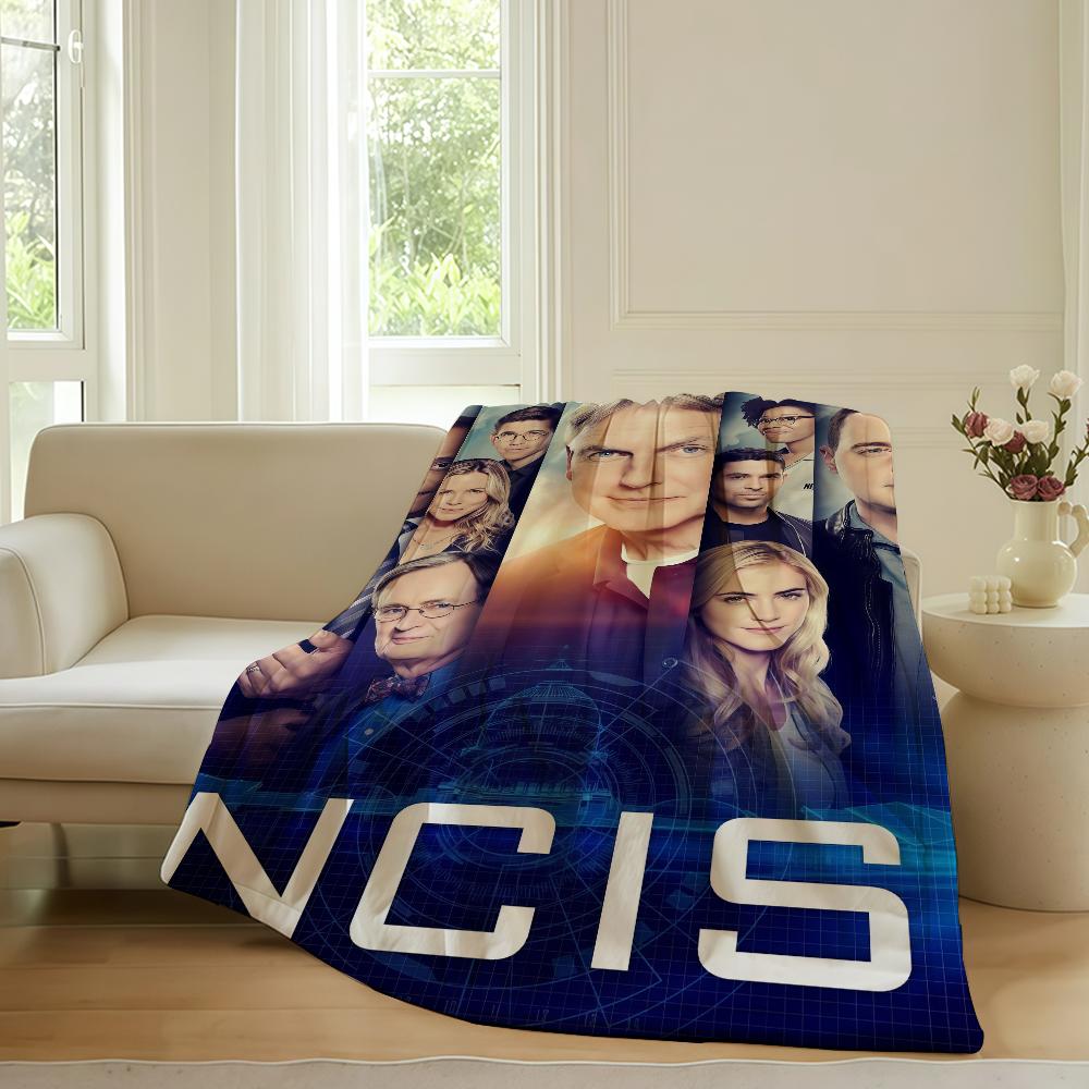 

Crime film N-NCIS Blanket For Sofa Office Bed Plane Travel Sleep Read Relax Camping Soft And Warm 30x40in
