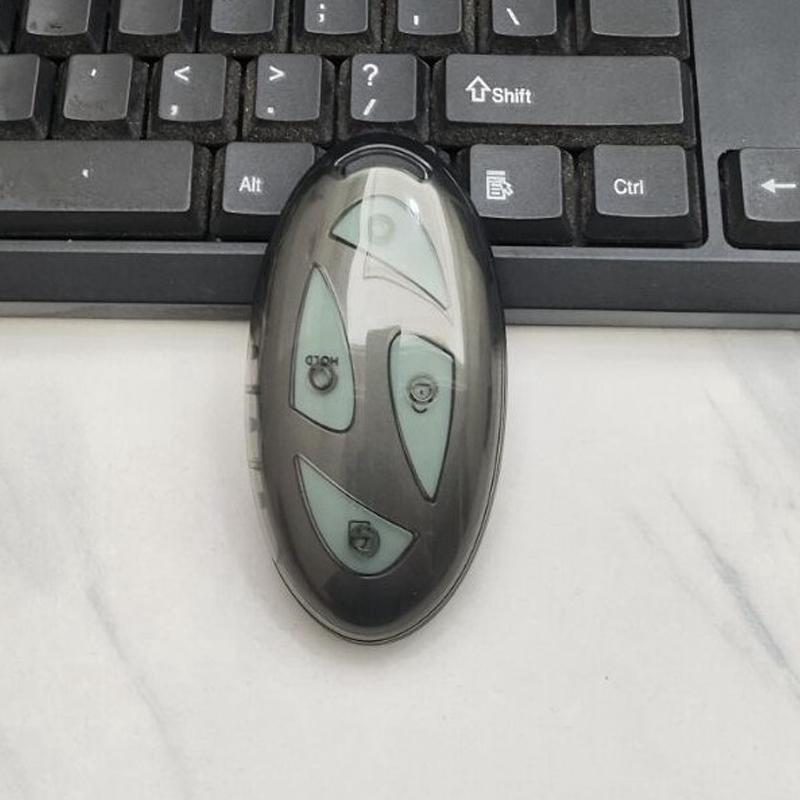 

Nano Tpu Transparent Black For Hyundai Kona Ev Grandeur Gn7 Ioniq 6 Santa Fe Sonata Staria Tucson Elantra Car Key Case