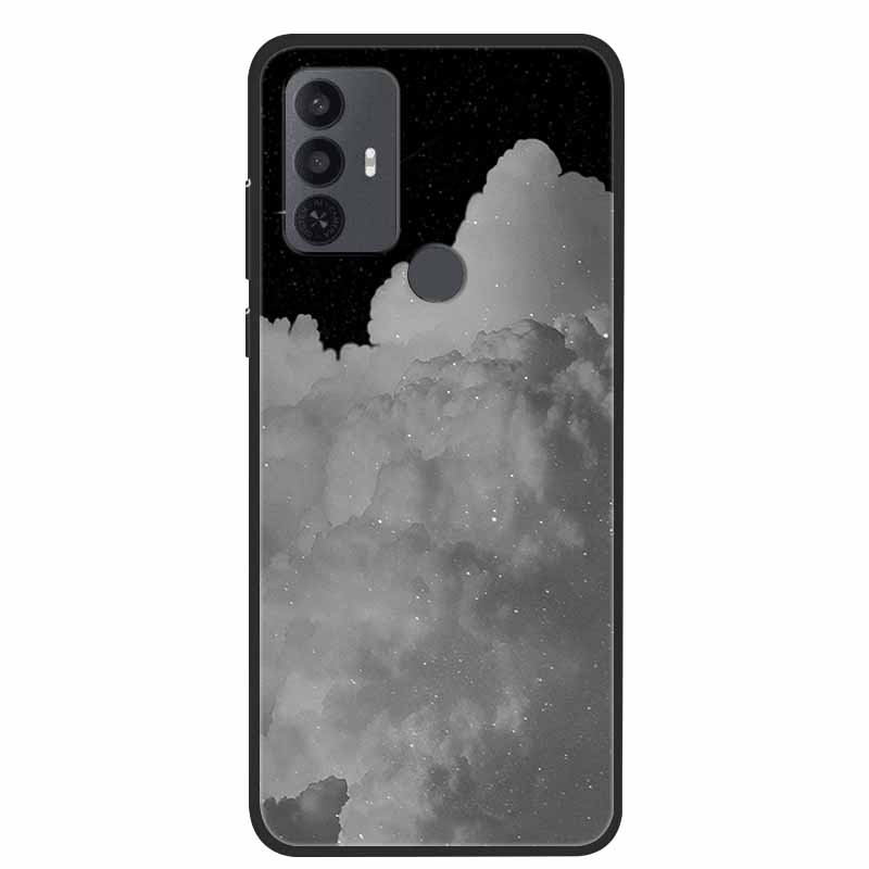 For TCL 30 SE Case Luxury Soft Silicone Protective Animals Phone Cover for TCL 305 306 Case 30SE TPU Funda for TCL30SE Cartoon