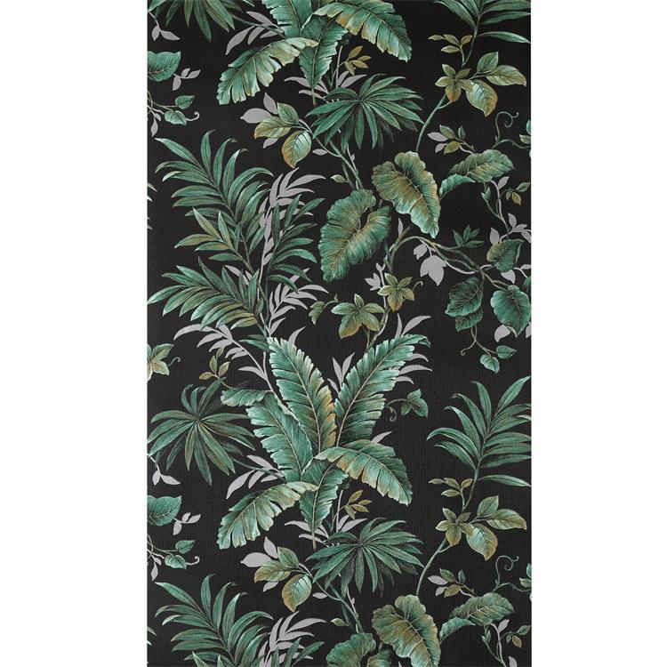 

Тропічні Пальми Самоклеючі Шпалери Листя Тропічного Лісу Відклеюй та Приклеюй Настінні Шпалери Вінілові Зелені Знімні Контактні Папери для Дому 5mx53cm