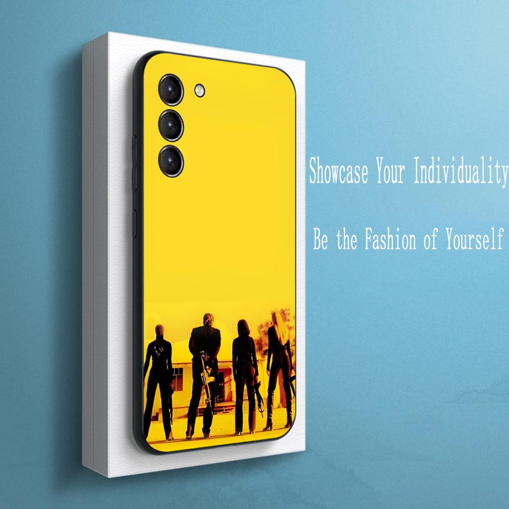

Чехол для телефона с узором постера Kill Bill Гоу Гоу Юбари Для Samsung Galaxy S25 S24 S23 S22 S21 S20 Plus Ultra Note20 Мягкий Черный Samsung S23 FE