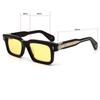 Brand Trendy Fashion Sunglasses UV400 Frame Lunettes De Soleil De Luxe Marque High Quality Acetate Sun Glasses Jmm Belve