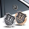2pcs 3D Metal Car Body Emblem Stickers Trunk Decor Decals For Accord Mugen Jazz Fit CRV Civic Insight Odyssey Accessories