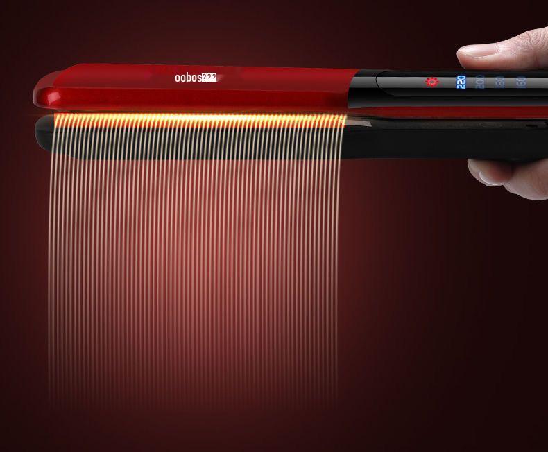 Dual-Use Curling and Straightening Iron for Dorms - Ideal for Students