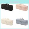 Travel Nylon Dual Layer Hair Dryer Storage Bag With Dividers For Bathroom Organization