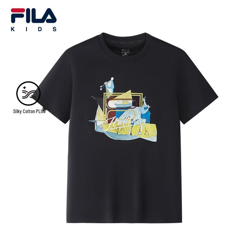 FILA Boys  Crew Neck Short-Sleeve T-Shirt 170