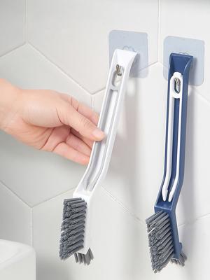 2 In 1 Slot Cleaning Brush, Multi-Functional Household Cleaning Brush, Kitchen, Bathroom, Windowsill, Corner, Cleaning Tools