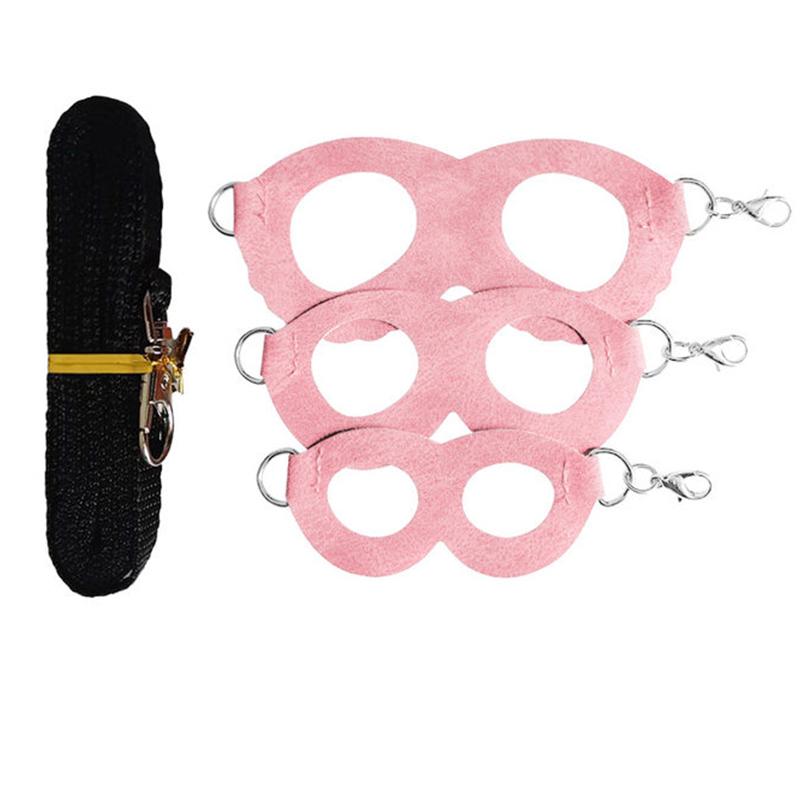 4 Stück Brustgurt für kleine Haustiere, Hamster, Eichhörnchen, Anti-Biss-Traktionsseil, Zuckergleiter, winddicht, spezielles Anti-Verlust-Seil