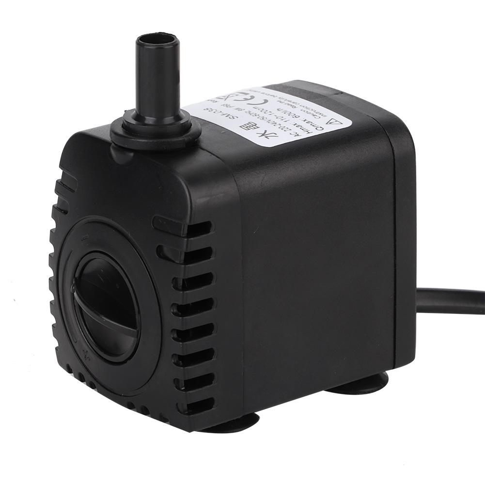 Plastic 3 in 1 600LCelsiusH 8W Aquarium Fish   Submersible Pump for Water Garden Fountain Pond