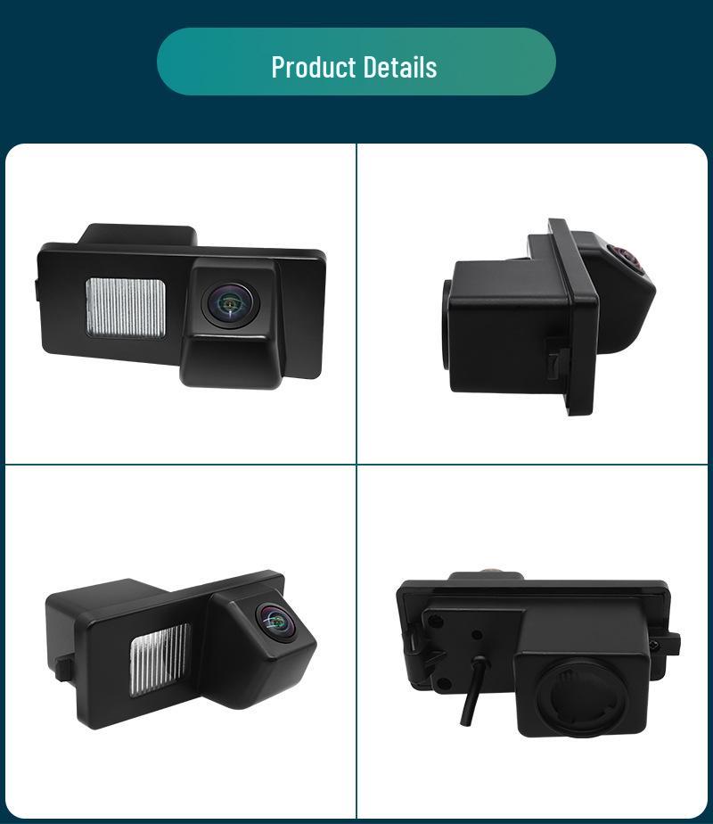 SsangYong Korando AHD1080P Nachtsicht Auto Kennzeichen Rückfahrkamera