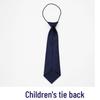 Korean Style Solid Color Elastic Tie for Kids - Trendy, Shiny, and Short