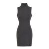 Trendy High-Waisted Sleeveless Dress: Elastic Waist, Elegant, Hip-Hugging Skirt - Early Spring 2026 Style for Women