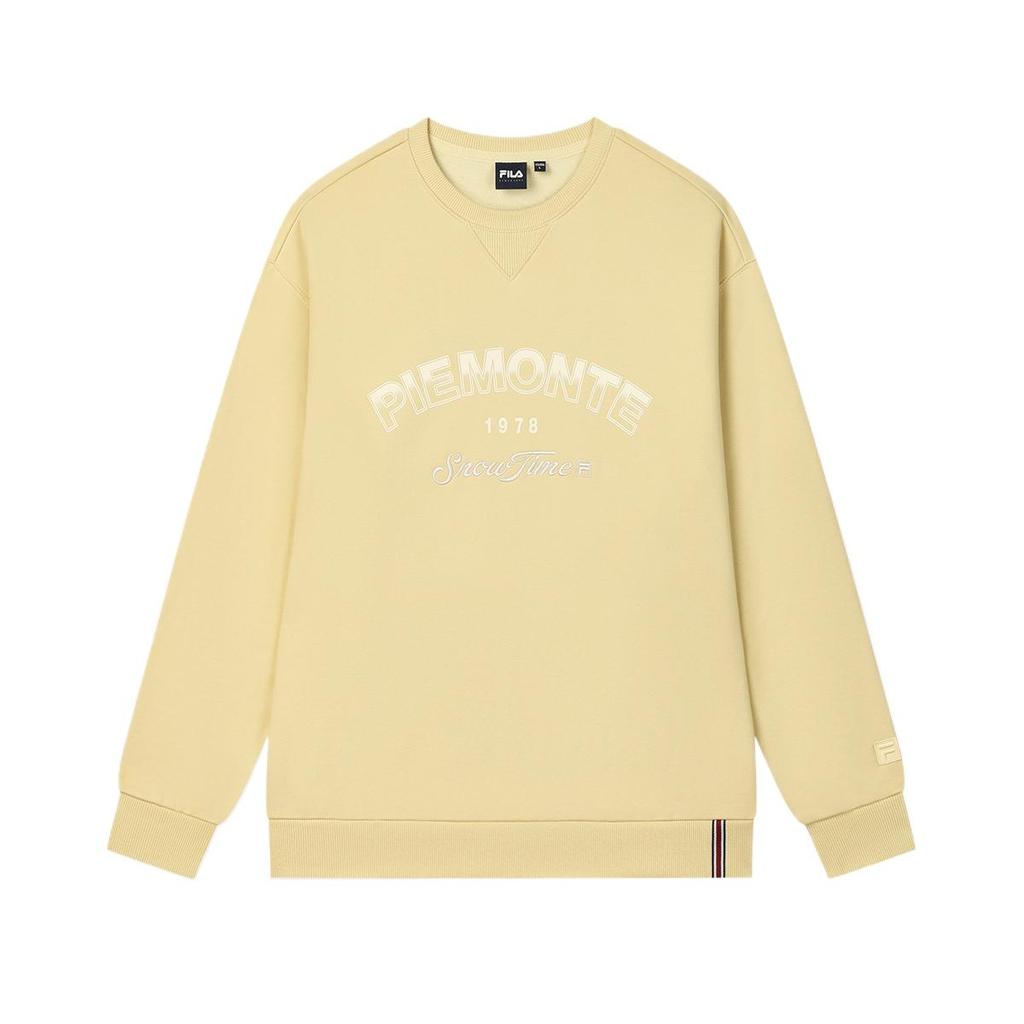 Men's Sweatshirt FILA ORIGINALE Sweatshirt Men's Coffee Beige Yellow