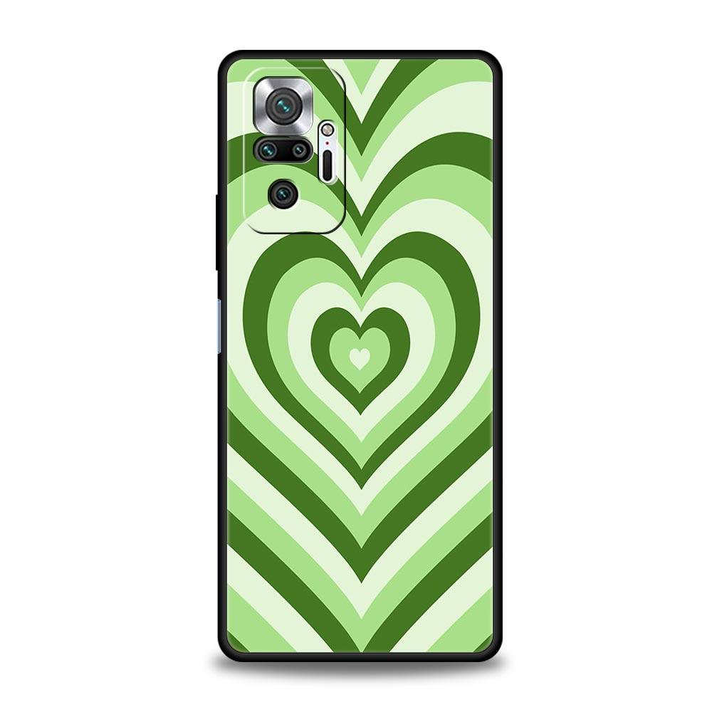 Latte Love Kaffee Buntes Herz Handyhülle Für Xiaomi Redmi Note 13 12 5G 11 10 Pro Plus 4G 9S 9 8 7 9T 13C 10C 9C 9A Hülle