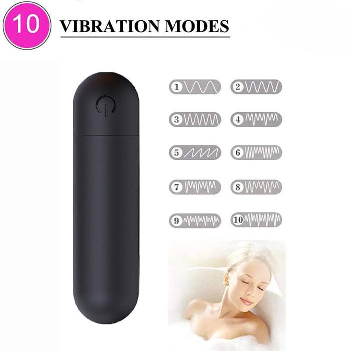 10-Mode Russian Mini Bullet Vibrator for Women – Powerful Erotic Massager